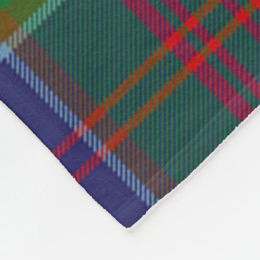 Clan Stewart of Appin Hunting Modern (Stuart) van  Fleece Deken (Hoek)