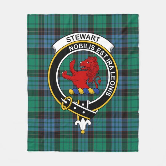 Clan Stewart Old Ancient (Stuart) Bute Tartan P Fleece Deken (Voorkant)
