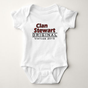 Clan Stewart past uw geboortejaar aan Romper