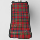 Clan Stewart Plaid Rood Blauw Groen Check Tartan Golfheadcover (Draai 90)