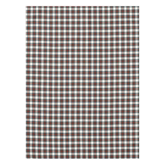 Clan Stewart Rood en Wit Formele Jurk Tartan Tafelkleed (Voorkant)