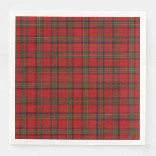 Clan Stewart Royal Schotse Tartan Plaid Patroon Servet