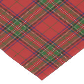 Clan Stewart Royal Scottish Tartan Pset Pattern Korte Tafelloper (Hoek)