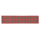 Clan Stewart Royal Scottish Tartan Pset Pattern Korte Tafelloper (Horizontaal)