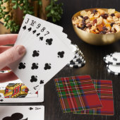 Clan Stewart Royal Tartan Poker Kaarten (Insitu)