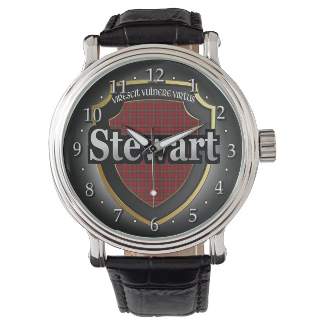 Clan Stewart Scotland Celebration Watch Horloge (Voorkant)
