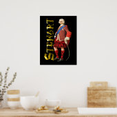 Clan Stewart Scottish Highland Dream Poster (Keuken)