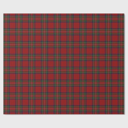 Clan Stewart Scottish Tartan Cadeaupapier (Vlak)