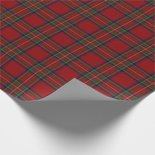 Clan Stewart Scottish Tartan Cadeaupapier (Hoek)