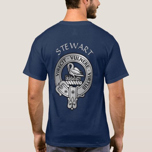 Clan Stewart | Stuart Crest T-shirt (Achterkant)