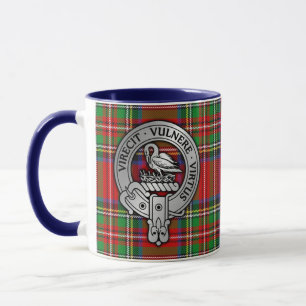 Clan Stewart   Stuart Crest & Tartan Mok