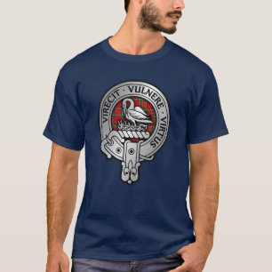 Clan Stewart   Stuart Crest & Tartan T-shirt