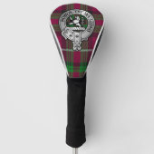 Clan Stewart | Stuart van Bute Crest & Tartan Golfheadcover (Voorkant)