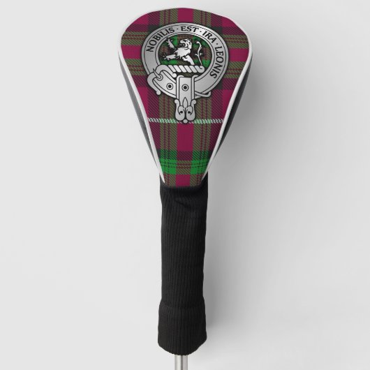 Clan Stewart | Stuart van Bute Crest & Tartan Golfheadcover (Voorkant)