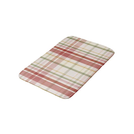 Clan Stewart Tartan Badmat (Gekanteld)