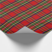 Clan Stewart Tartan Cadeaupapier (Hoek)