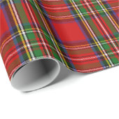Clan Stewart Tartan Cadeaupapier (Rol Hoek)