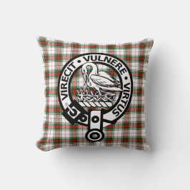 Clan Stewart Tartan Crest Sierkussen