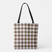 Clan Stewart Tartan Crest Tote Tas (Achterkant)