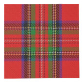 Clan Stewart Tartan House Blessing Kubus (Rechts)