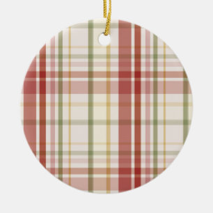Clan Stewart Tartan Keramisch Ornament