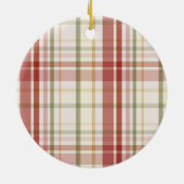 Clan Stewart Tartan Keramisch Ornament (Achterkant)