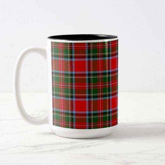 Clan Stewart Tartan Koffie Mok (Links)