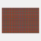Clan Stewart Tartan Red, Green en White Pset Inpakpapier Vel (Voorkant 2)