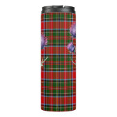 Clan Stewart Tartan & Scottish Thistle Travel Mok (Achterkant)