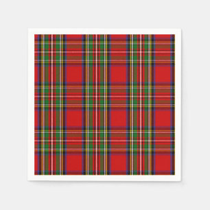 Clan Stewart Tartan Servetten