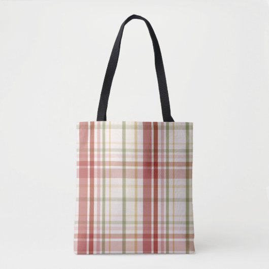 Clan Stewart Tartan Tote Bag (Voorkant)