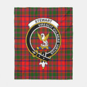 Clan Stewart van Appin Modern (High Stewards) Tart Fleece Deken (Voorkant)