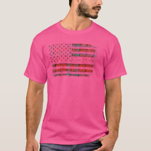 Clan Stewart van Galloway Schotse tartan Amerikaan T-shirt