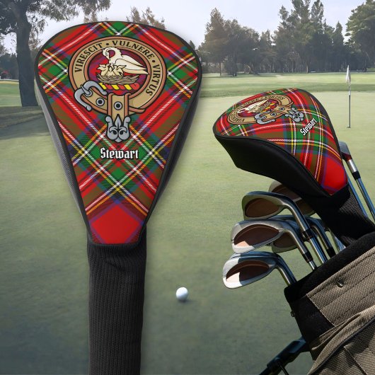 Clan Stewart Wapen Golfheadcover