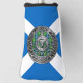 Clan Stirling Crest & Tartan Knot Golfheadcover (Draai 90)