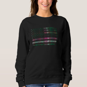 Clan Stirling Millennium Schotse tartan Amerikaans Trui