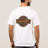 Clan Stuart van Bute Family Crest en Targe T-shirt (Achterkant)