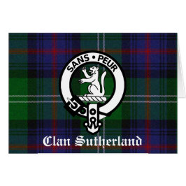 Clan Sutherland Crest & Tartan