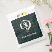 Clan Sutherland Crest & Tartan Bedankzakje (Gezegeld)
