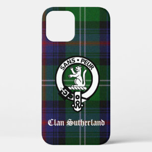 Clan Sutherland Crest & Tartan Case-Mate iPhone Case
