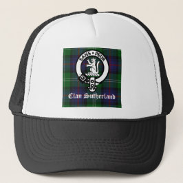 Clan Sutherland Crest & Tartan Trucker Pet