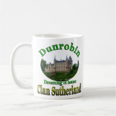 Clan Sutherland Dromen van Thuis Dunrobin Castle Koffiemok (Links)