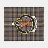 Clan Sutherland I Verweerde Tartan Plaid Fleece Deken (Voorkant (Horizontaal))