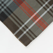 Clan Sutherland I Verweerde Tartan Plaid Fleece Deken (Hoek)