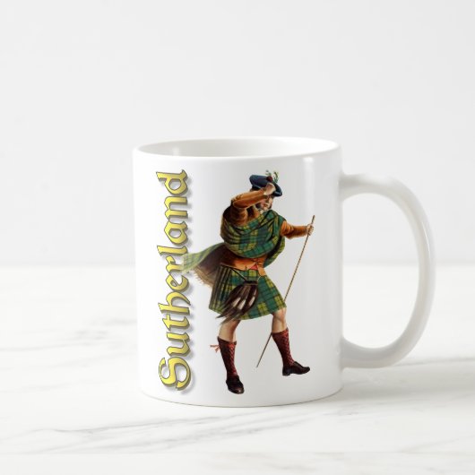 Clan Sutherland Old Scotland Koffiemok (Rechts)