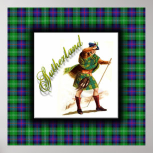 Clan Sutherland Schotse Droom Poster