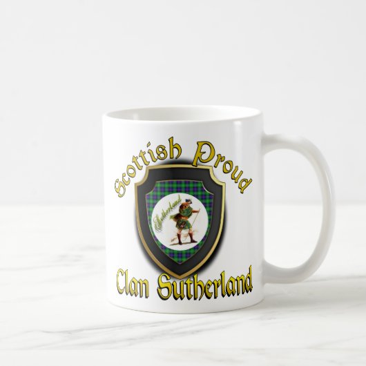 Clan Sutherland Schotse Proud Cups Mokken (Rechts)