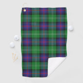 Clan Sutherland Scottish Tartan Golfhanddoek (Insitu)