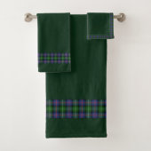 Clan Sutherland Tartan Bad Handdoek (Insitu)