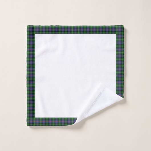 Clan Sutherland Tartan Bad Handdoek (Wasdoekje)